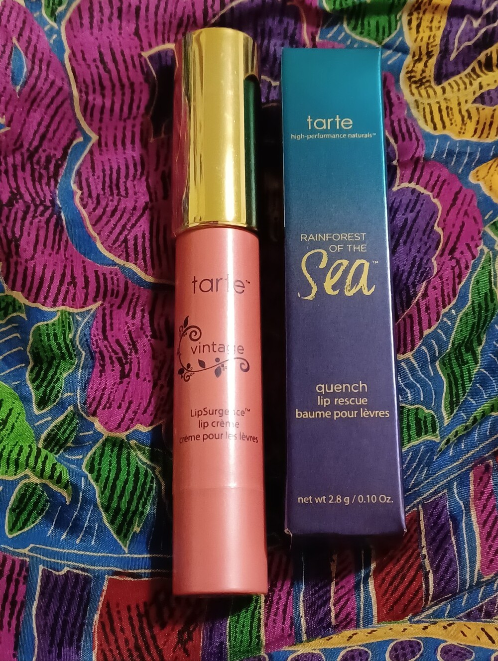 Tarte Lip Creme&Lip Rescue Bundle ✨️NEW IN BOX!!